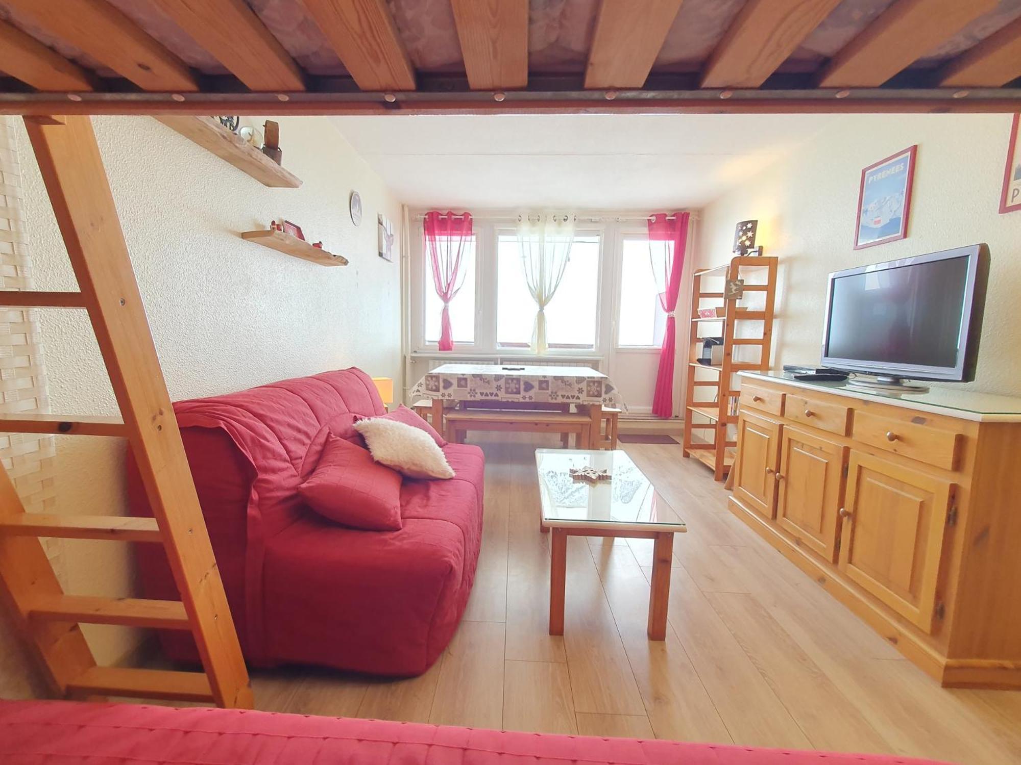 La Mongie, Studio Pieds Des Pistes, Parking Interieur Prive Buitenkant foto