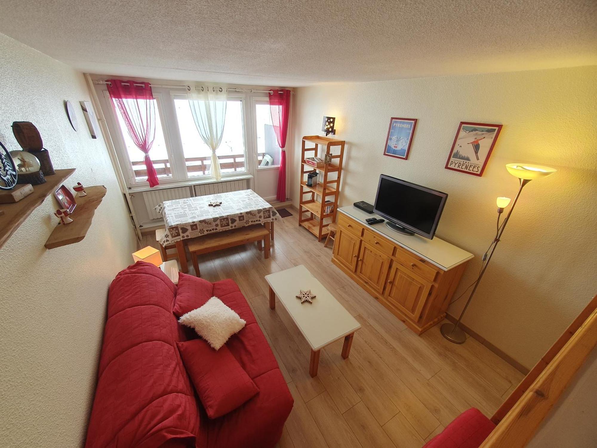 La Mongie, Studio Pieds Des Pistes, Parking Interieur Prive Buitenkant foto